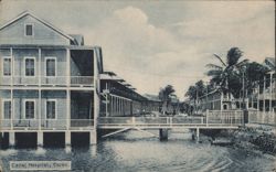 Canal Hospital, Colon Postcard