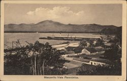 Manzanillo Panoramic View Postcard