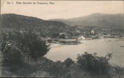 General View of Acapulco Bay, Mexico Postcard
