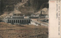 Terraced Temple of Deir-el-Bahari, Thebes Postcard