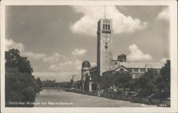 Deutsches Museum & Maximilianeum, Munich Postcard
