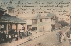 Boone Road, Shanghai Street Scene Postcard