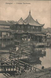 Shanghai Chinese Tea-house, Willow Tea House Postcard