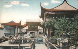 Chinese Thea-house with Garden Postcard