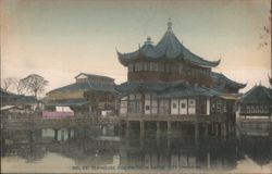 Tea-House Koshin-Tei, Native City Shanghai Postcard