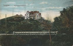 Tsingtau Gouverneurwohnhaus Postcard