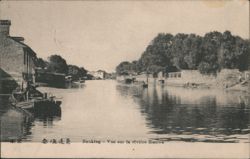 Nanking - Zienwa River View Postcard