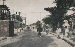 Legation Street, Peking, China before Boxer Rebellion Postcard