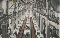 Dining Room Astor House Hotel, Shanghai Postcard