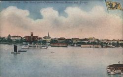 The Bund with Chinese Custom House and Tower, Shanghai Postcard