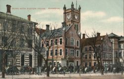 Bund with Custom House, Shanghai Postcard