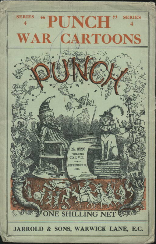 Punch War Cartoons, Series 4 Envelope