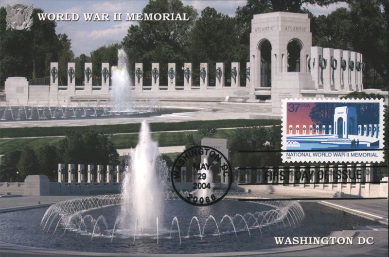 World War II Memorial, Atlantic Arch and Fountains Washington District of Columbia