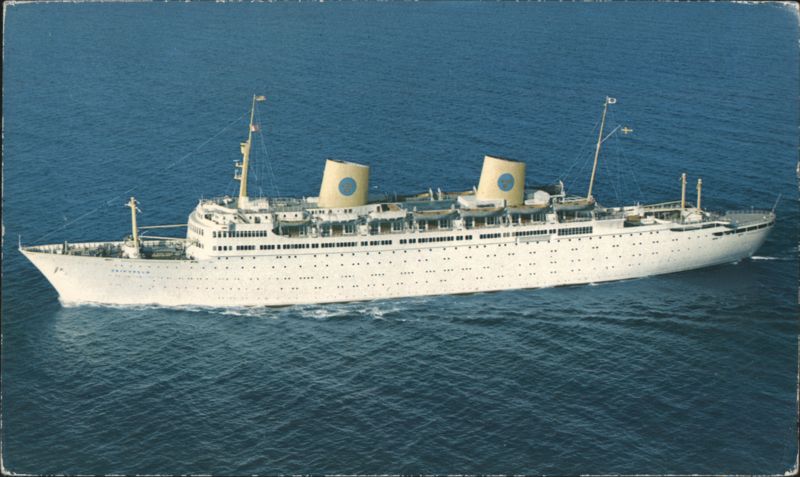 Motorliner Gripsholm of the Swedish American Line Sweden