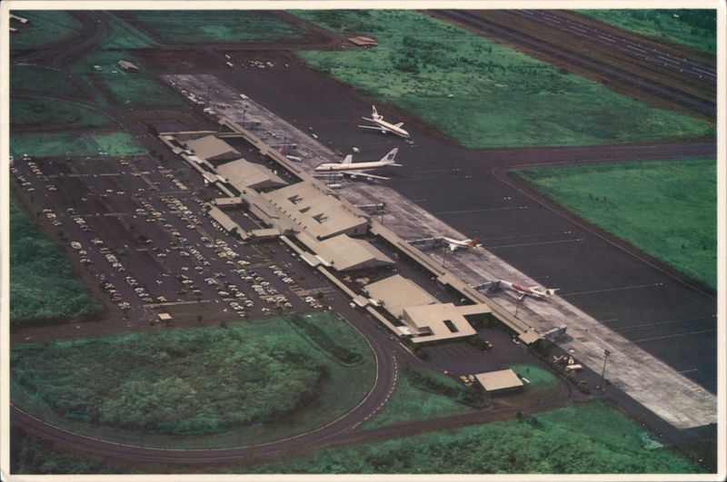 Hilo's Modern Jetway Airport, General Lyman Field Hawaii