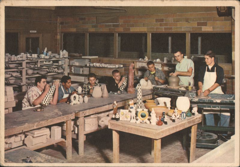 Pottery and Ceramics at Boys Town, Nebraska