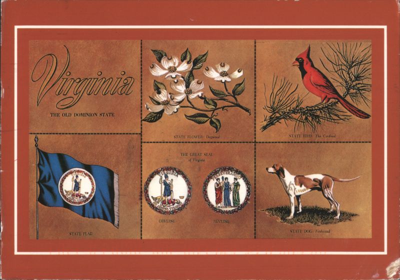 Virginia State Symbols, The Old Dominion State