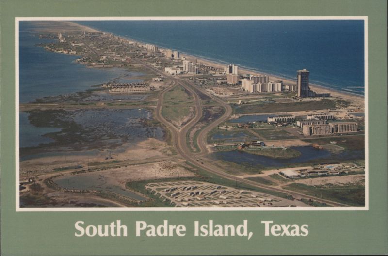 Aerial View of South Padre Island, Texas Mcroberts Photo Corp.