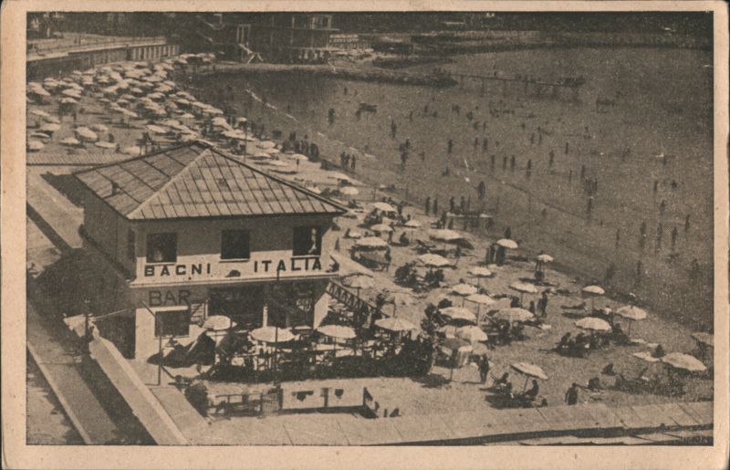 Bagni Italia Beach Establishment, Sanremo Italy