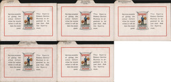 Sperry Flour Bakery Service Bureau Index Cards Ephemera