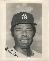 Horace Clarke, New York Yankees Infielder, Autographed Original Photograph
