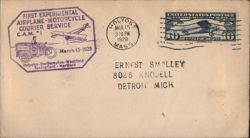 First Experimental Airplane-Motorcycle Courier Service, C.A.M. #1 Cover