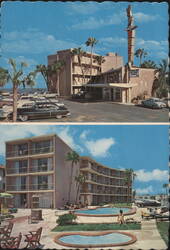The Cove Motel, Daytona Beach, Florida Postcard
