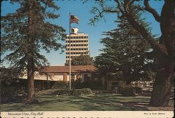 Mountain View, City Hall Postcard