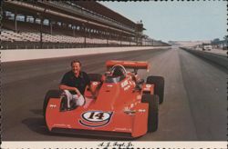 A.J. Foyt, Jr., Four-Time Indianapolis 500 Winner Postcard