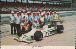 Janet Guthrie, First Woman to Qualify for Indianapolis 500 Postcard