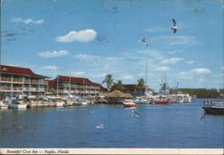 Beautiful Cove Inn and Marina, Naples, Florida Postcard