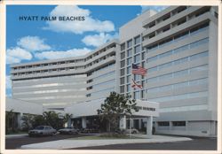 Hyatt Palm Beaches Hotel Postcard