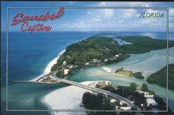 Blind Pass Inlet Connecting Sanibel and Captiva, Florida Postcard