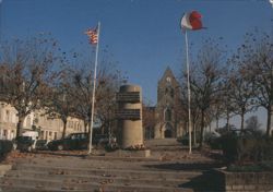 Monument to US 82nd Airborne, Sainte-Mère-Église Postcard