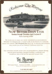 The Pierpont Inn & Racquet Club, Spring Getaway Special Postcard
