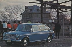 America by Austin Car from Encore Motors, Oxnard, CA Postcard