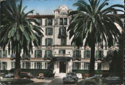 Hotel Continental on Place Mozart, Nice Postcard