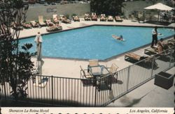 Swimming Pool, Sheraton La Reina Hotel Postcard