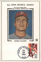 Johnny Callison All Star Sports Series, King of Prussia, PA First Day Cover