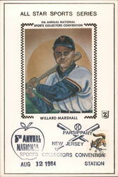 Willard Marshall, 5th National Sports Collectors Convention, 1984 First Day Cover