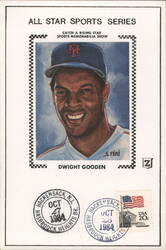 Dwight Gooden, New York Mets, All Star Sports Series First Day Cover