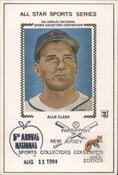 Allie Clark Baseball FDC 1984 Parsippany NJ First Day Cover