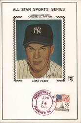 Andy Carey, New York Yankees, All Star Sports Series First Day Cover