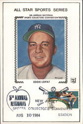 Eddie Lopat, 5th National Sports Collectors Convention, Parsippany NJ First Day Cover