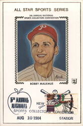 Bobby Malkmus Baseball All Star Sports Series 5th Annual National First Day Cover