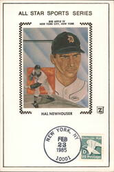 Hal Newhouser, All Star Sports Series First Day Cover