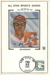 Baseball Player Joe Morgan, All Star Sports Series First Day Cover