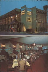 Tangier Restaurant at the Mecca Motel, Anaheim, CA Postcard
