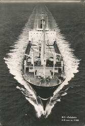 Wilhelmsen Lines M/S Talabot Cargo Ship Postcard