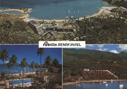 Maeva Beach Hotel, Tahiti Postcard